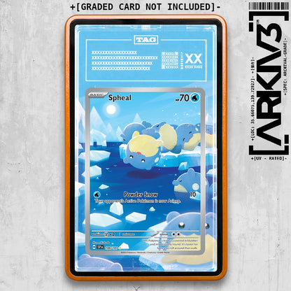 ARKIV3 TAG graded front - Orange