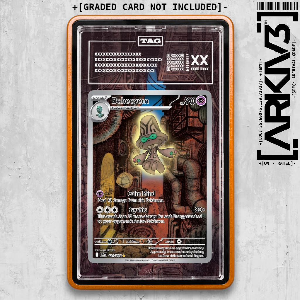 ARKIV3 TAG graded front - Orange