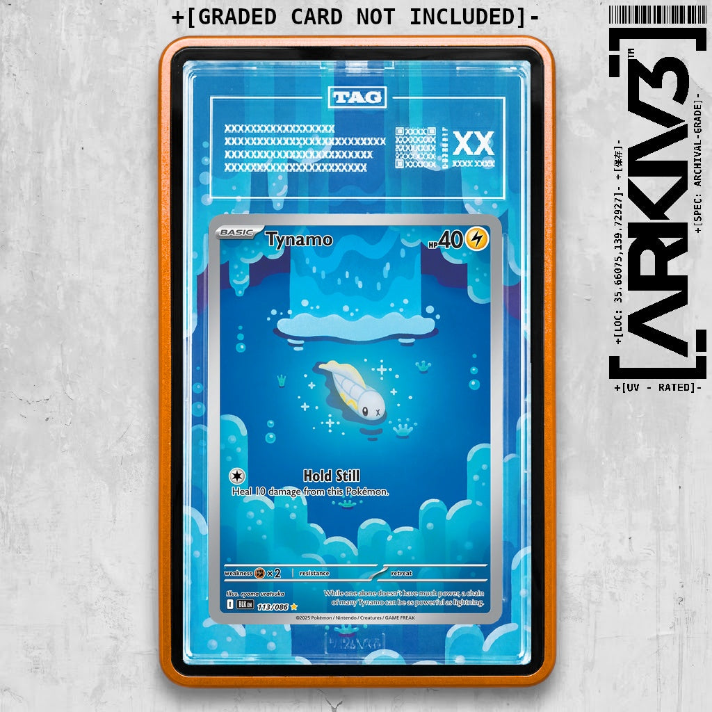 ARKIV3 TAG graded front - Orange