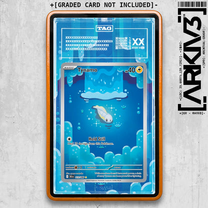 ARKIV3 TAG graded front - Orange