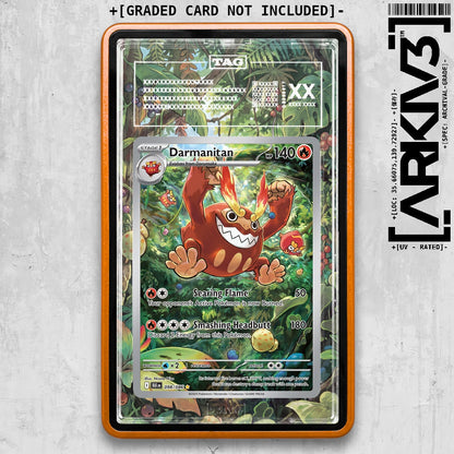 ARKIV3 TAG graded front - Orange