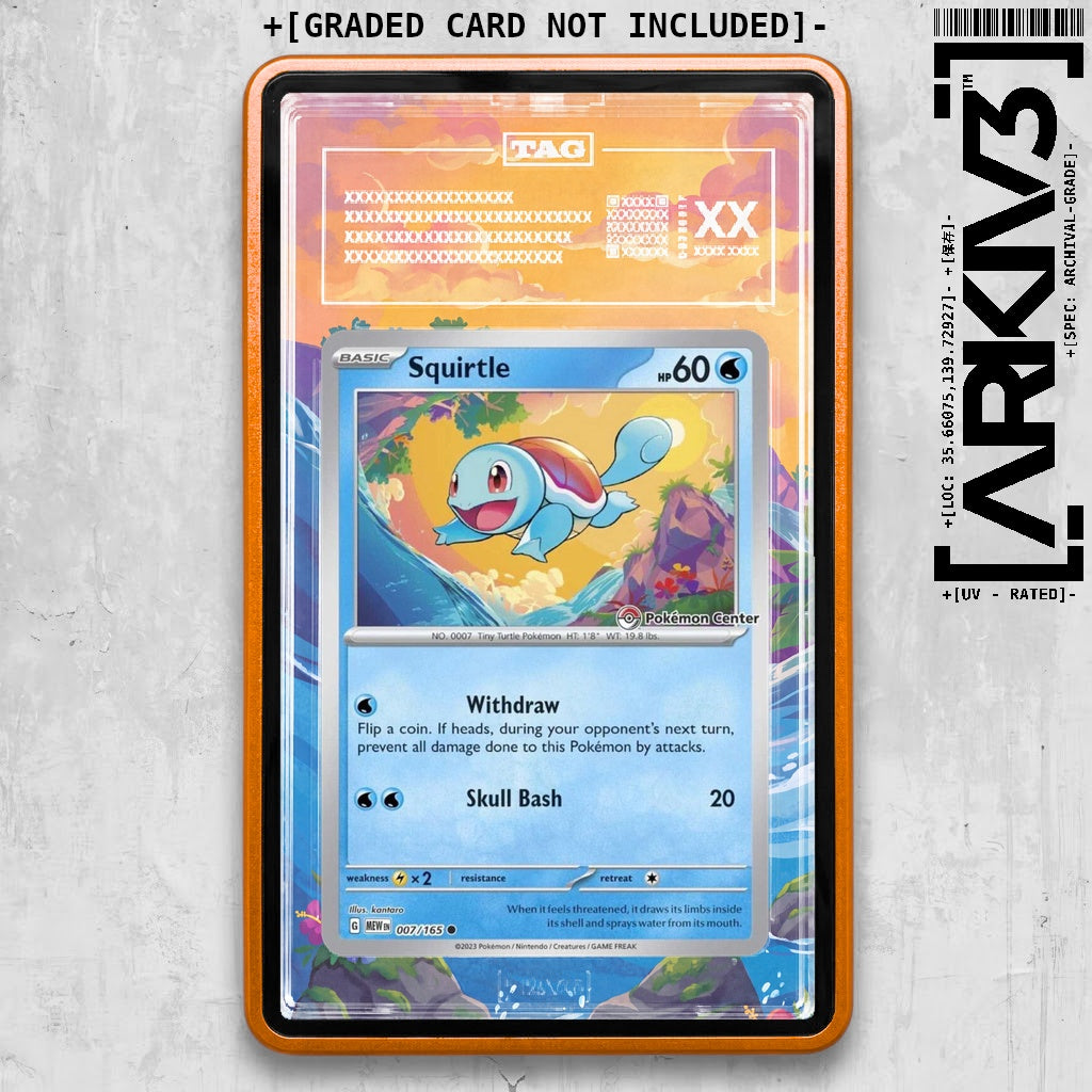 ARKIV3 TAG graded front - Orange