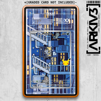 ARKIV3 TAG graded front - Orange