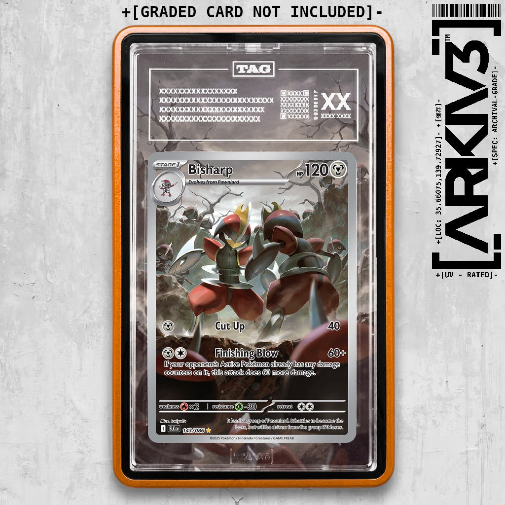 ARKIV3 TAG graded front - Orange