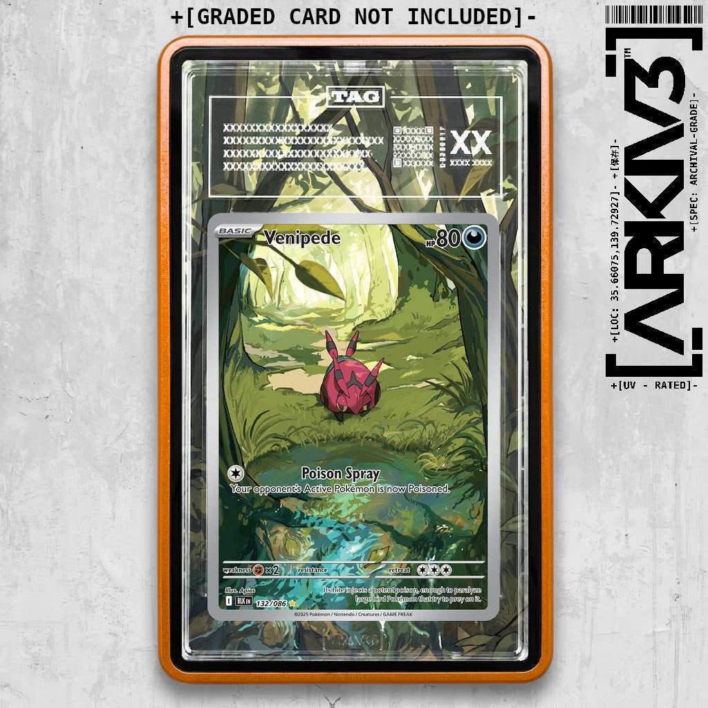ARKIV3 TAG graded front - Orange