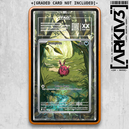 ARKIV3 TAG graded front - Orange