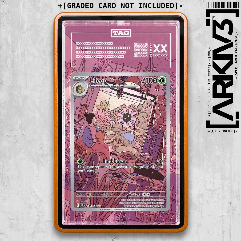 ARKIV3 TAG graded front - Orange
