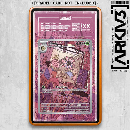 ARKIV3 TAG graded front - Orange