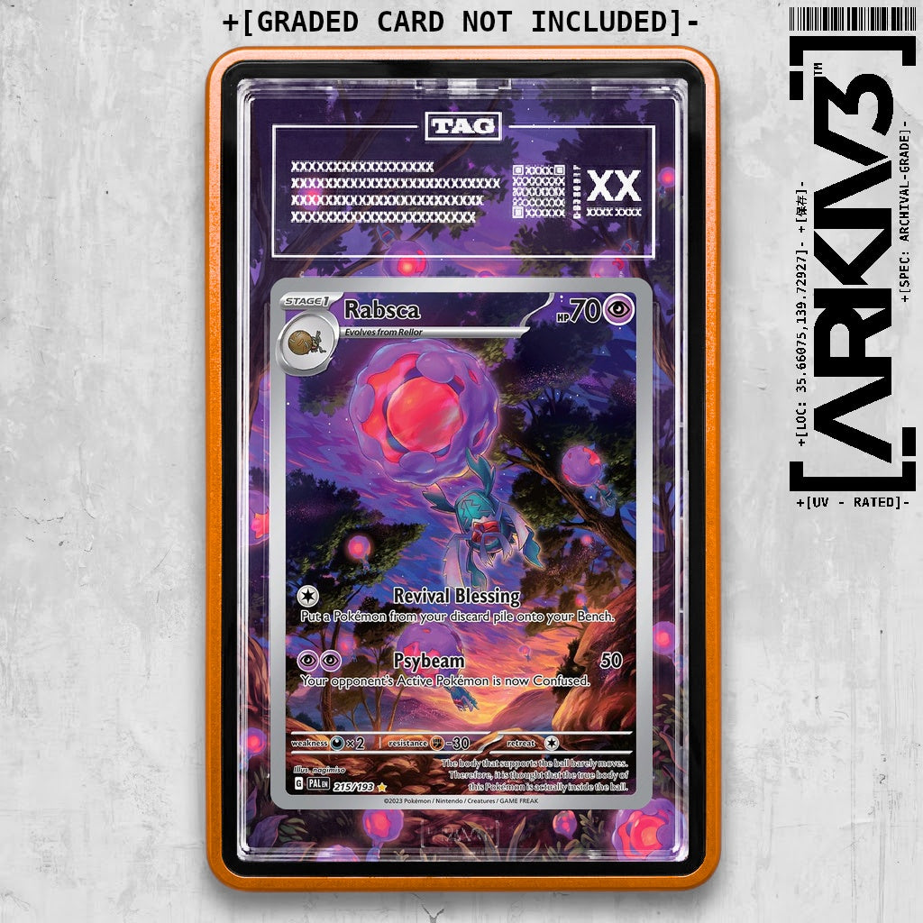 ARKIV3 TAG graded front - Orange