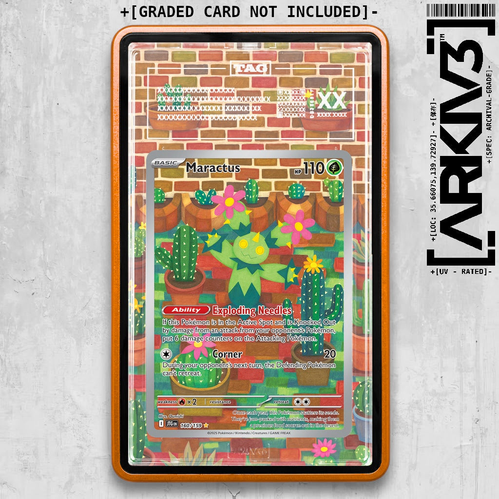 ARKIV3 TAG graded front - Orange