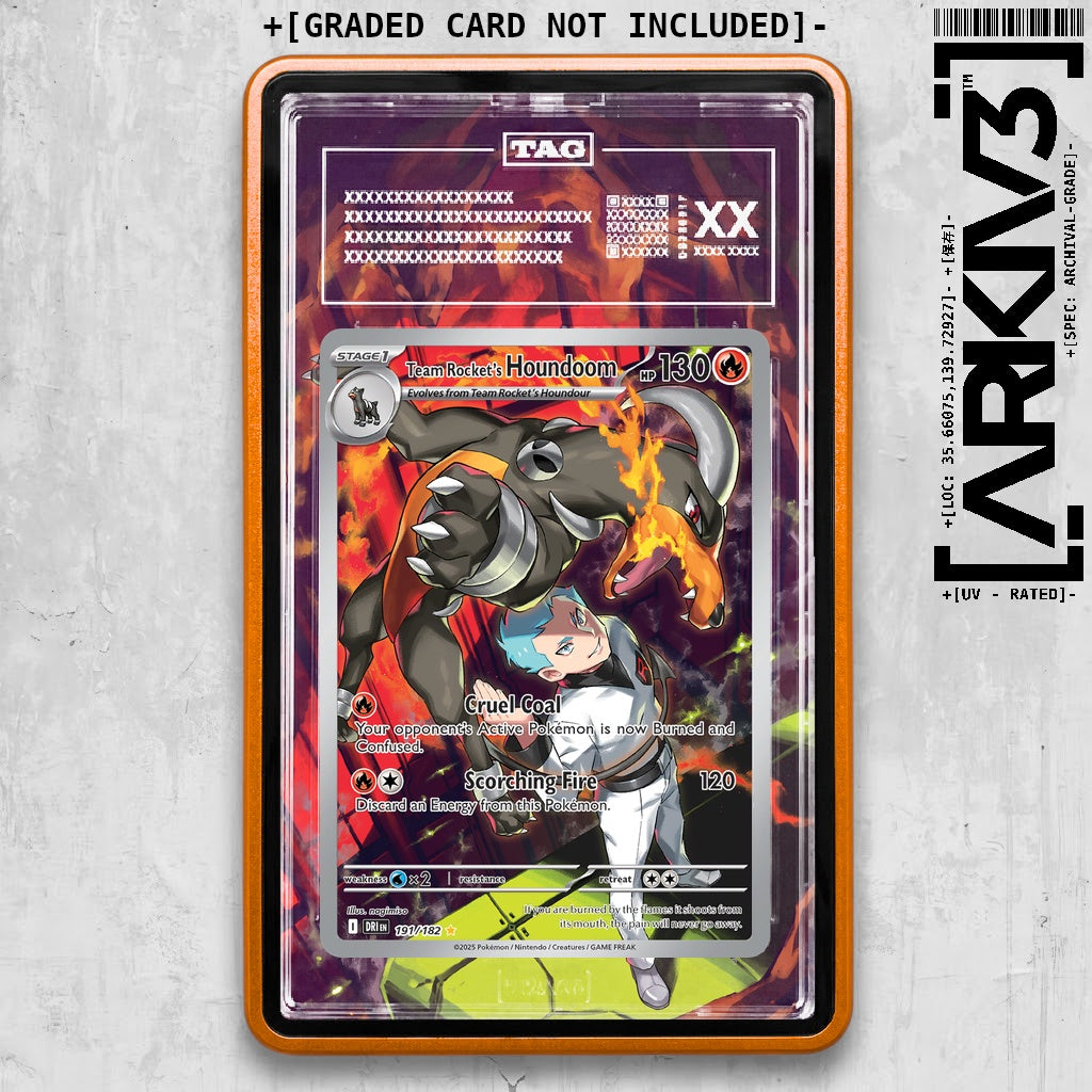 ARKIV3 TAG graded front - Orange