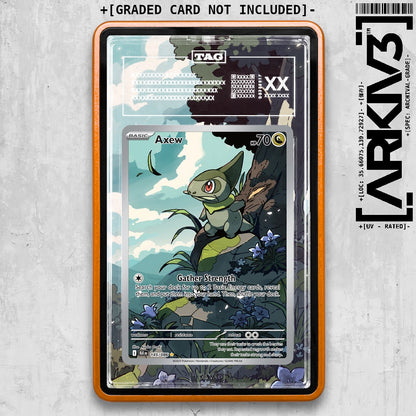 ARKIV3 TAG graded front - Orange