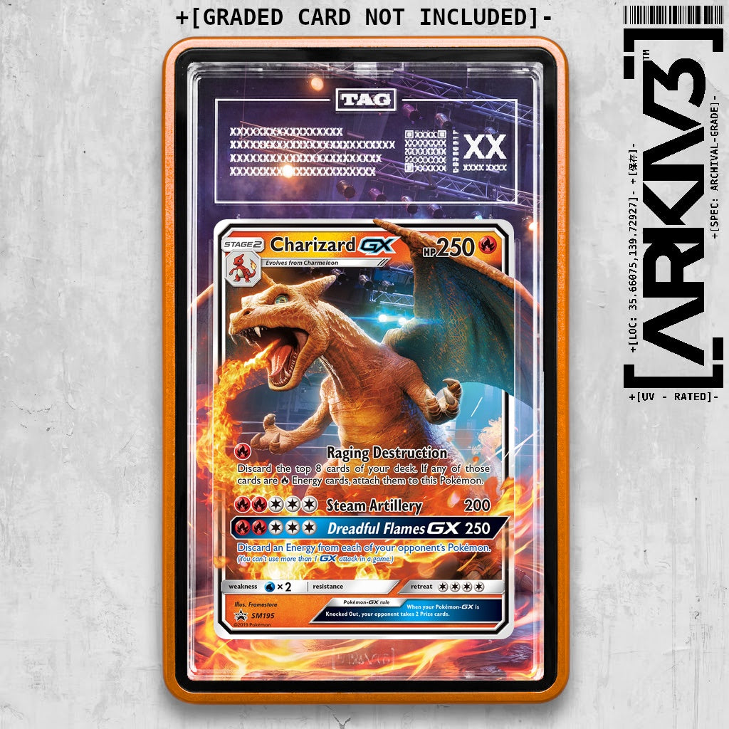 ARKIV3 TAG graded front - Orange