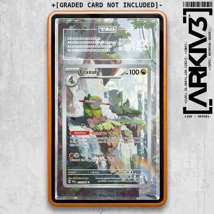 ARKIV3 TAG graded front - Orange