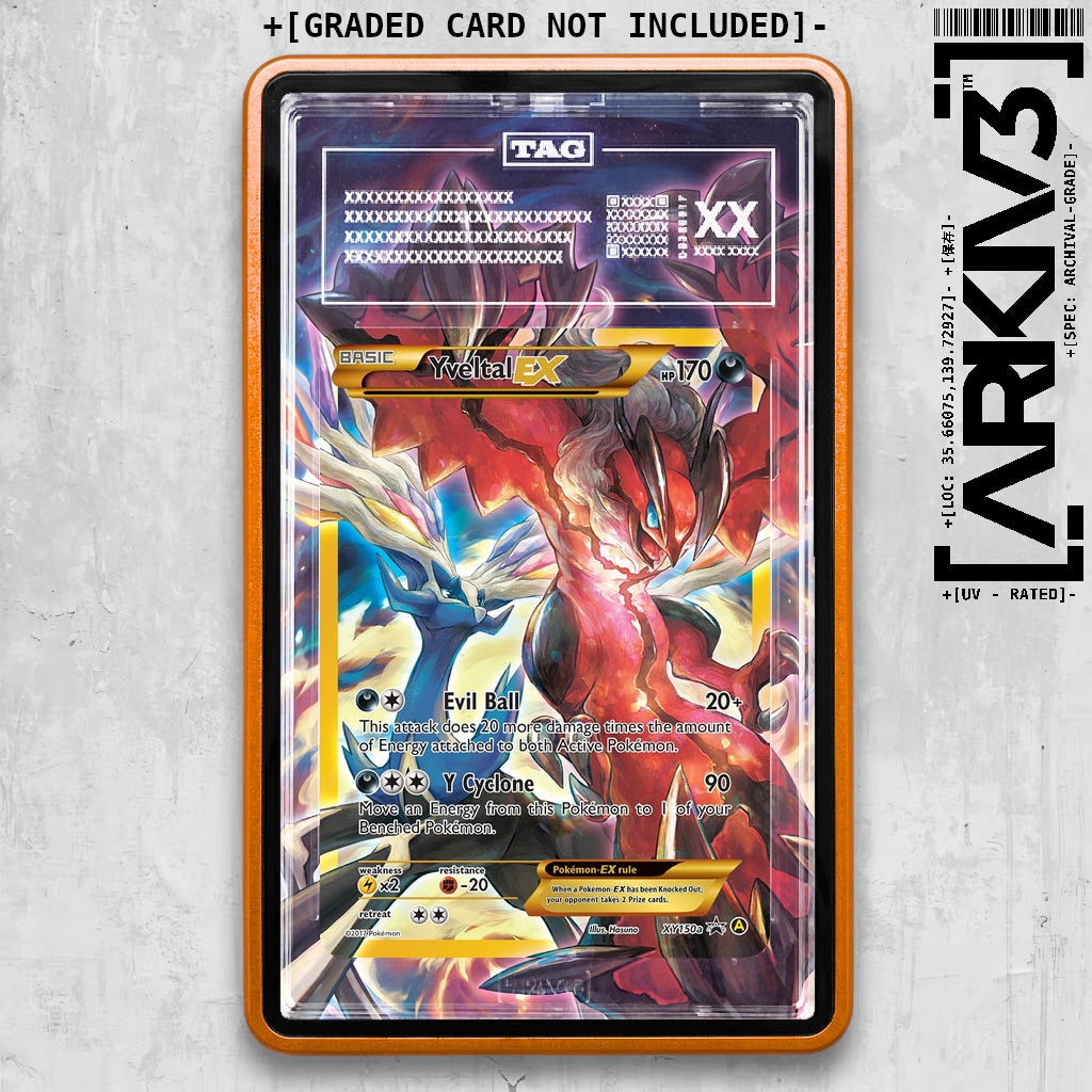 ARKIV3 TAG graded front - Orange