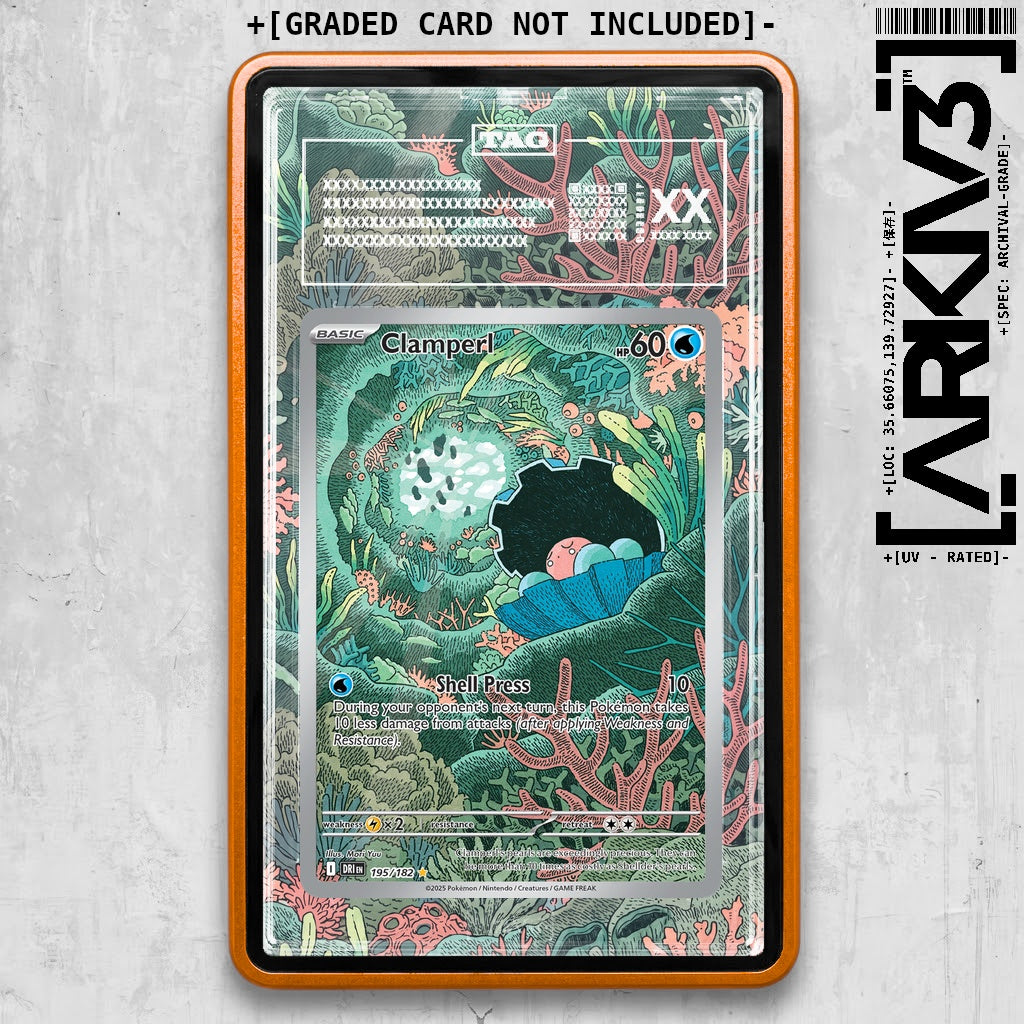ARKIV3 TAG graded front - Orange
