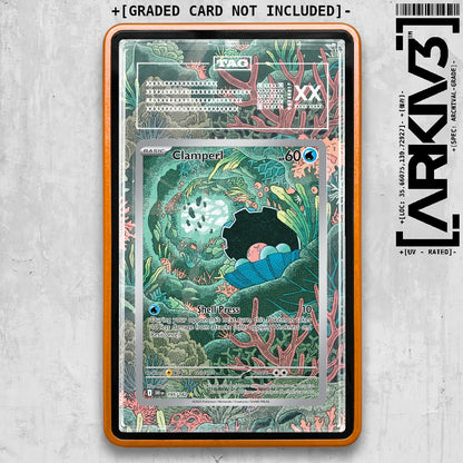 ARKIV3 TAG graded front - Orange