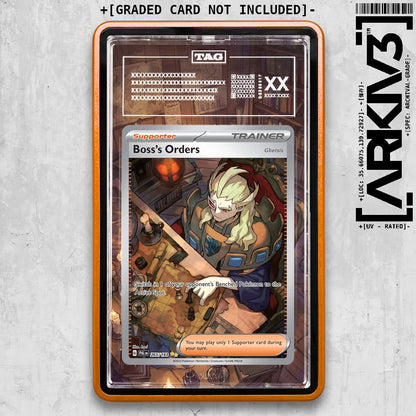 ARKIV3 TAG graded front - Orange