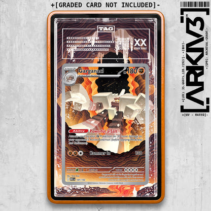 ARKIV3 TAG graded front - Orange
