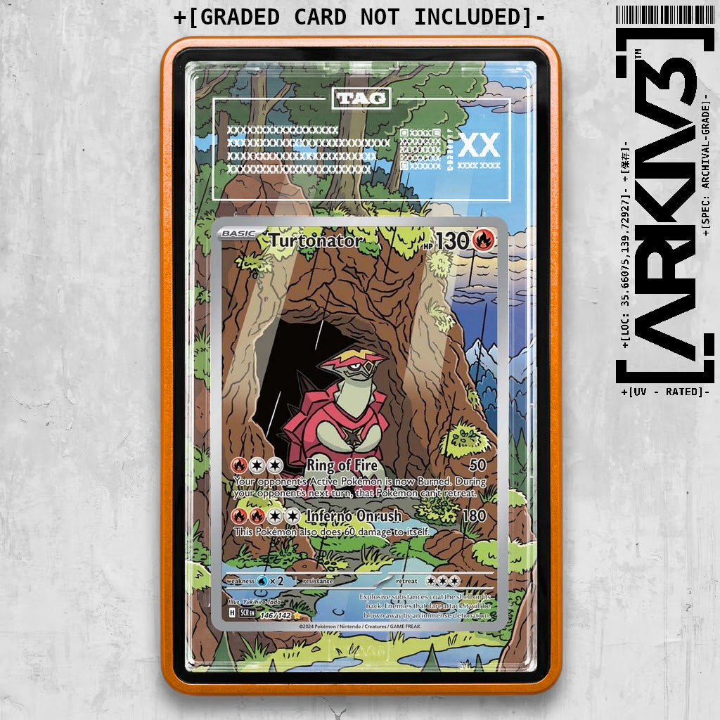 ARKIV3 TAG graded front - Orange