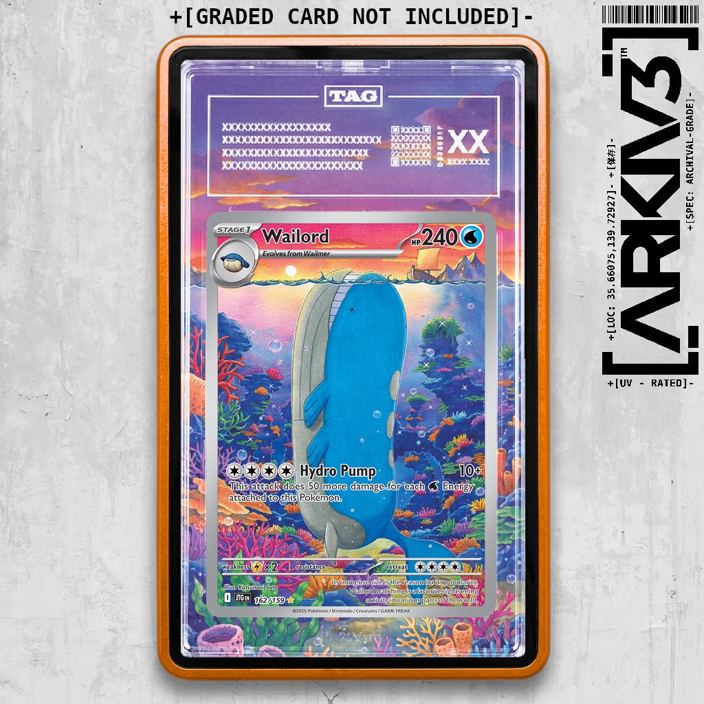 ARKIV3 TAG graded front - Orange
