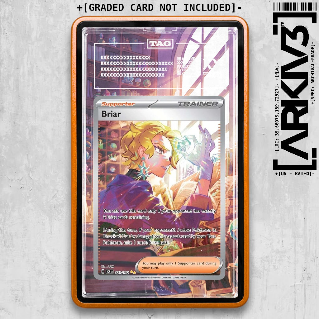 ARKIV3 TAG graded front - Orange