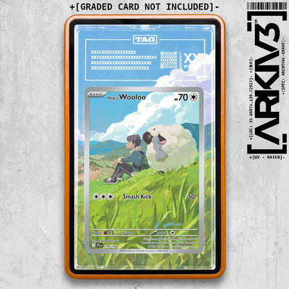 ARKIV3 TAG graded front - Orange