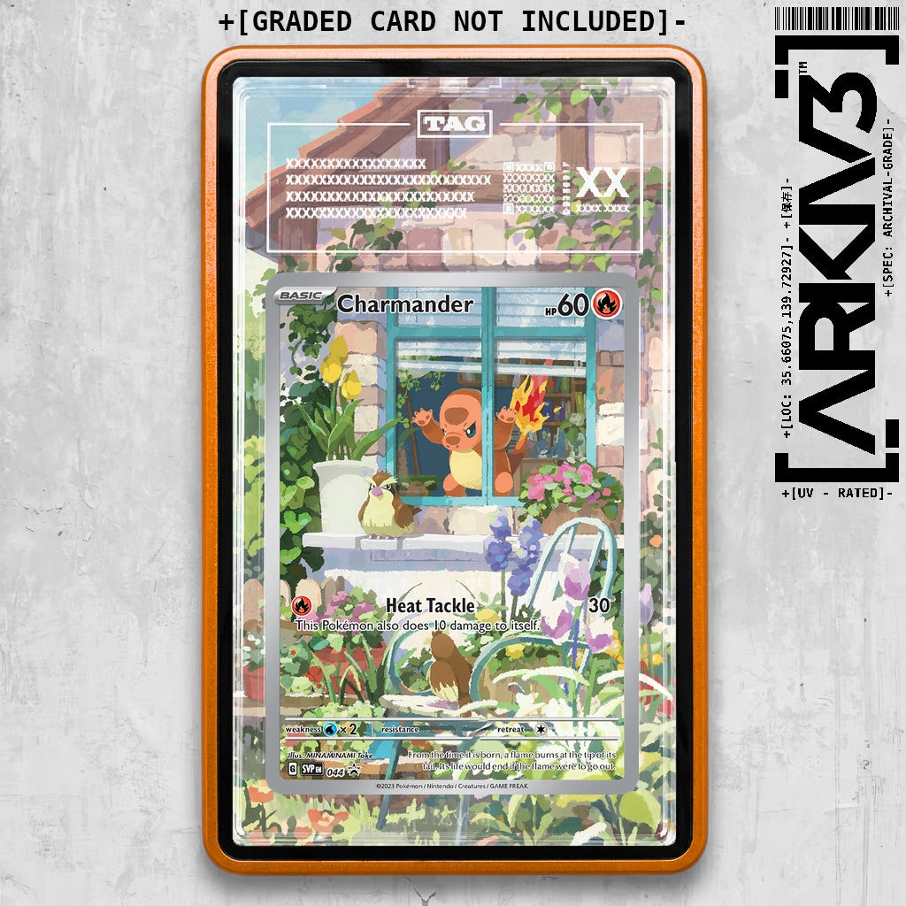 ARKIV3 TAG graded front - Orange