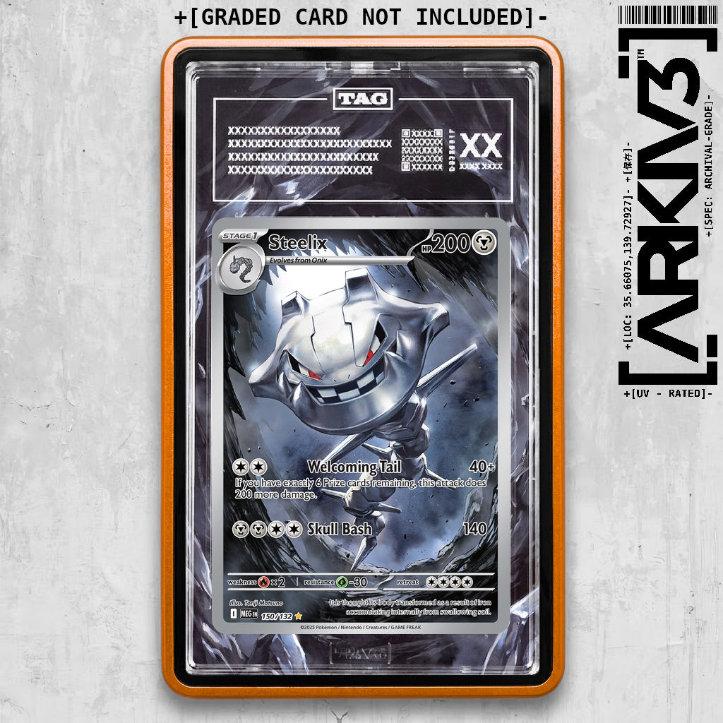 ARKIV3 TAG graded front - Orange