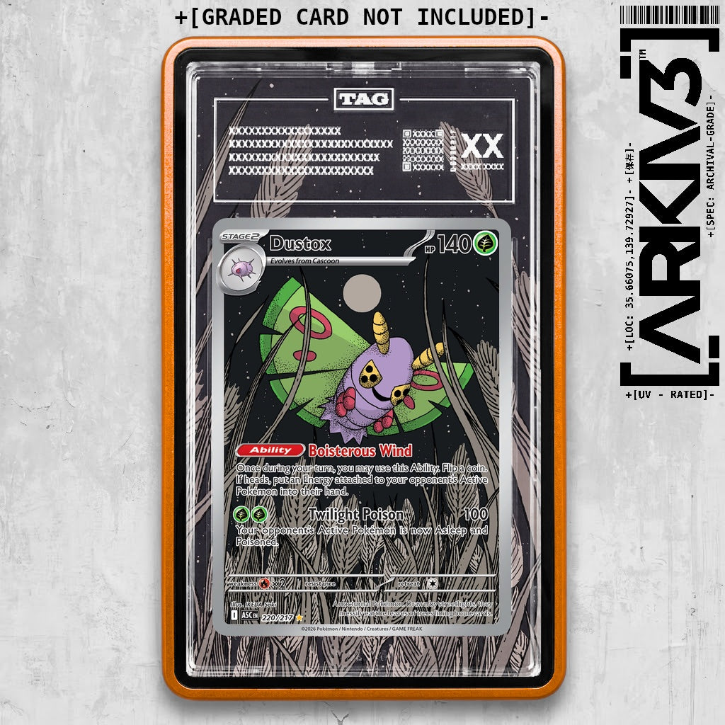 ARKIV3 TAG graded front - Orange