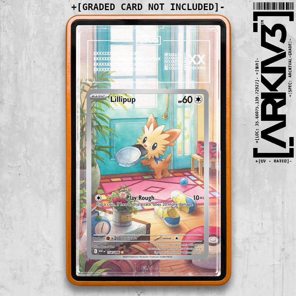 ARKIV3 TAG graded front - Orange