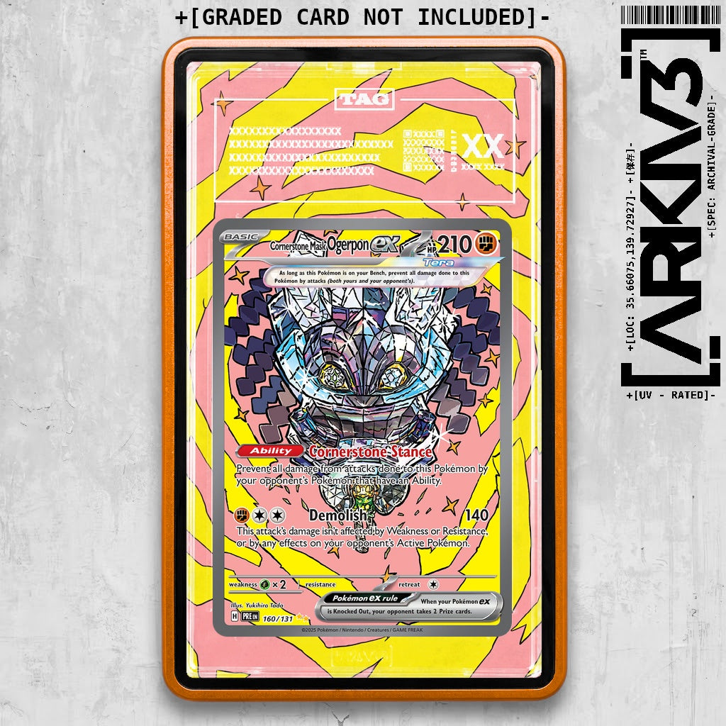 ARKIV3 TAG graded front - Orange