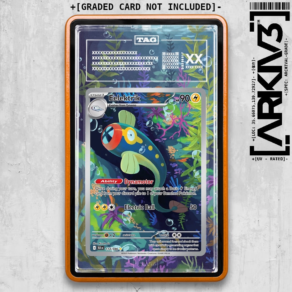 ARKIV3 TAG graded front - Orange