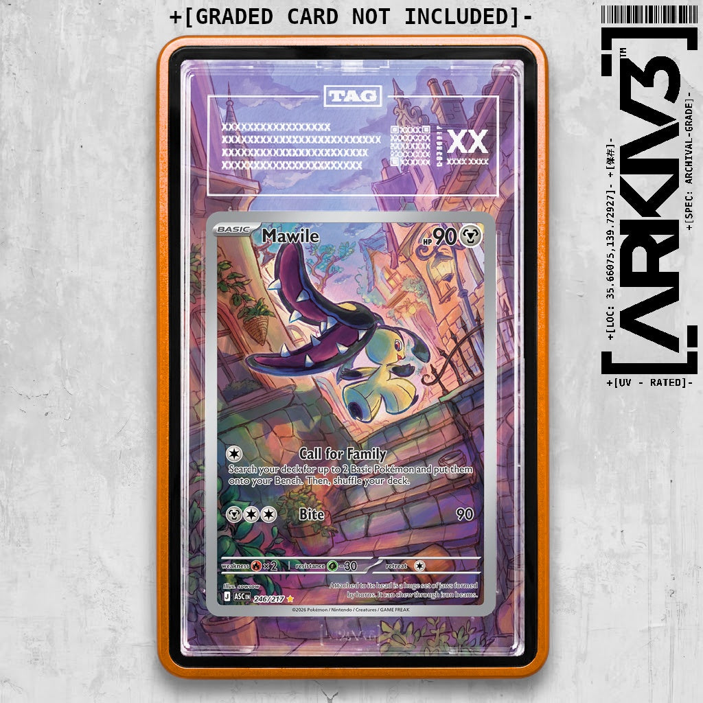 ARKIV3 TAG graded front - Orange