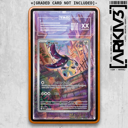 ARKIV3 TAG graded front - Orange