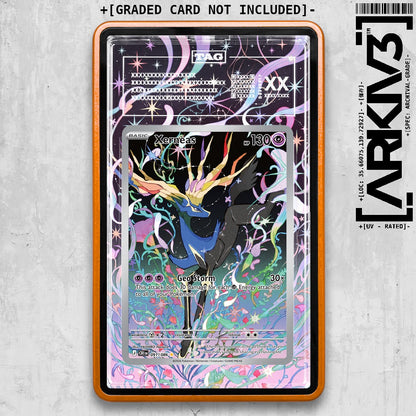 ARKIV3 TAG graded front - Orange