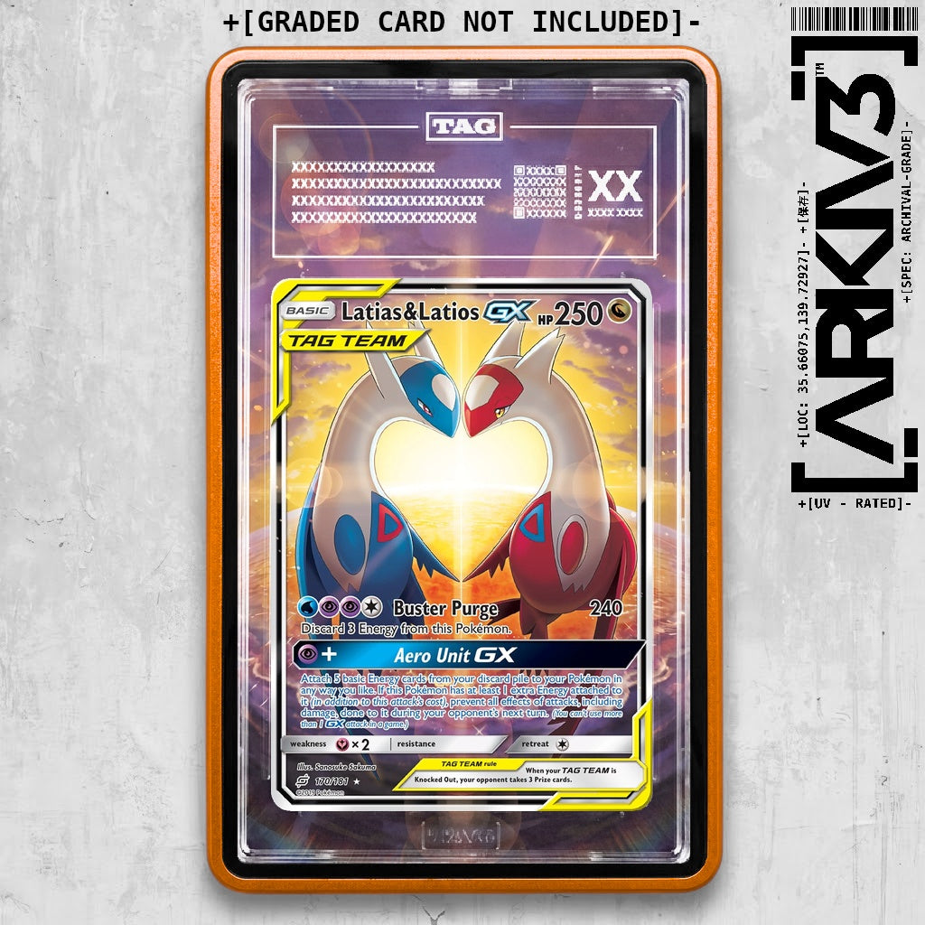 ARKIV3 TAG graded front - Orange
