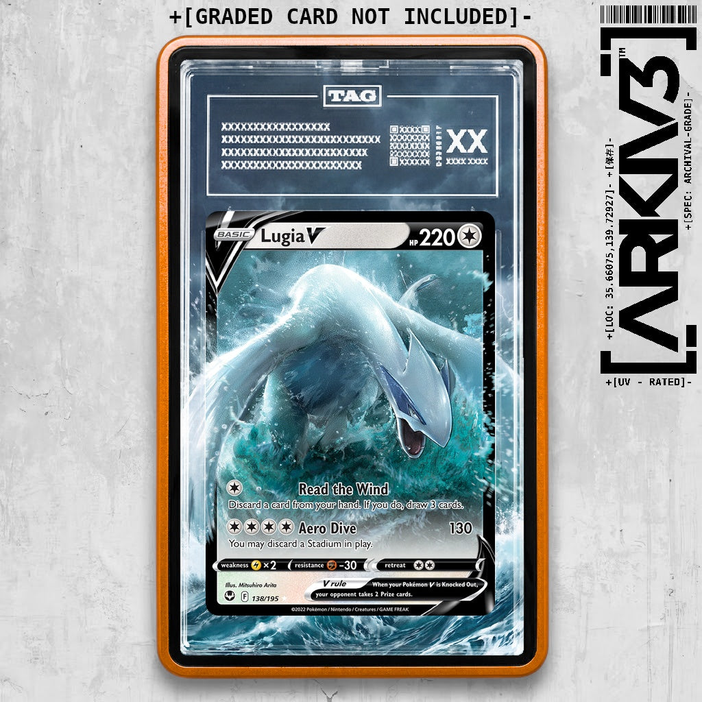 ARKIV3 TAG graded front - Orange