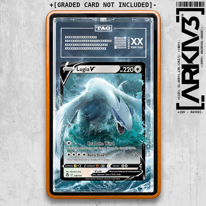 ARKIV3 TAG graded front - Orange