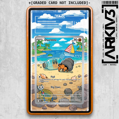 ARKIV3 TAG graded front - Orange