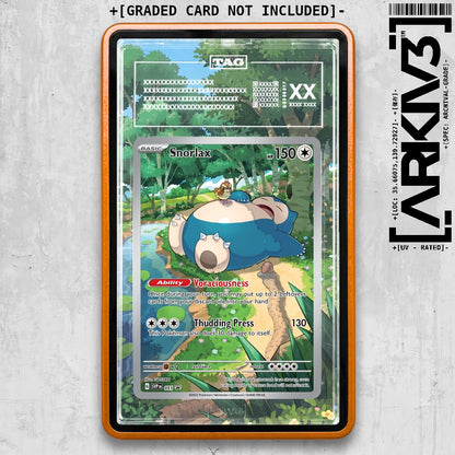 ARKIV3 TAG graded front - Orange