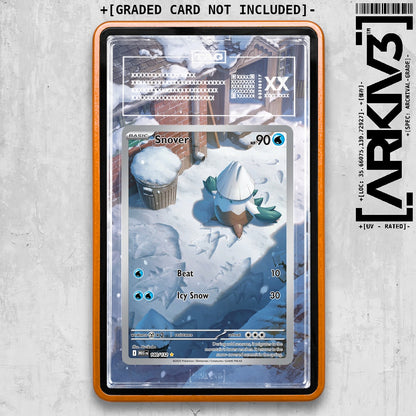 ARKIV3 TAG graded front - Orange