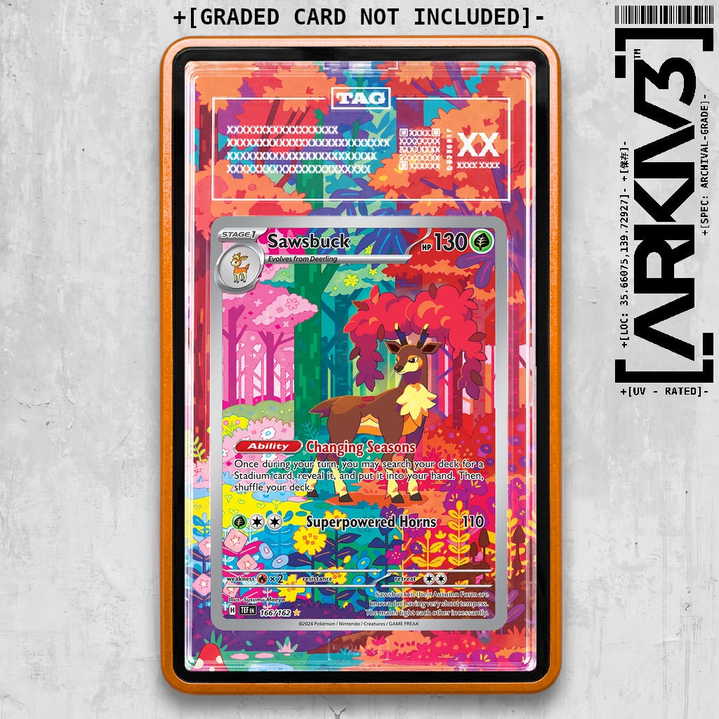 ARKIV3 TAG graded front - Orange