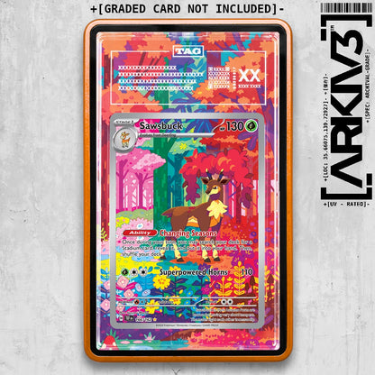 ARKIV3 TAG graded front - Orange