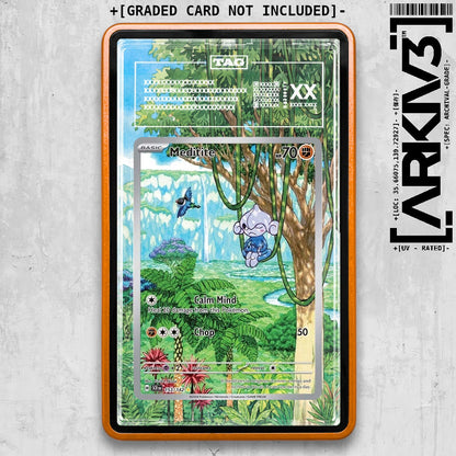 ARKIV3 TAG graded front - Orange