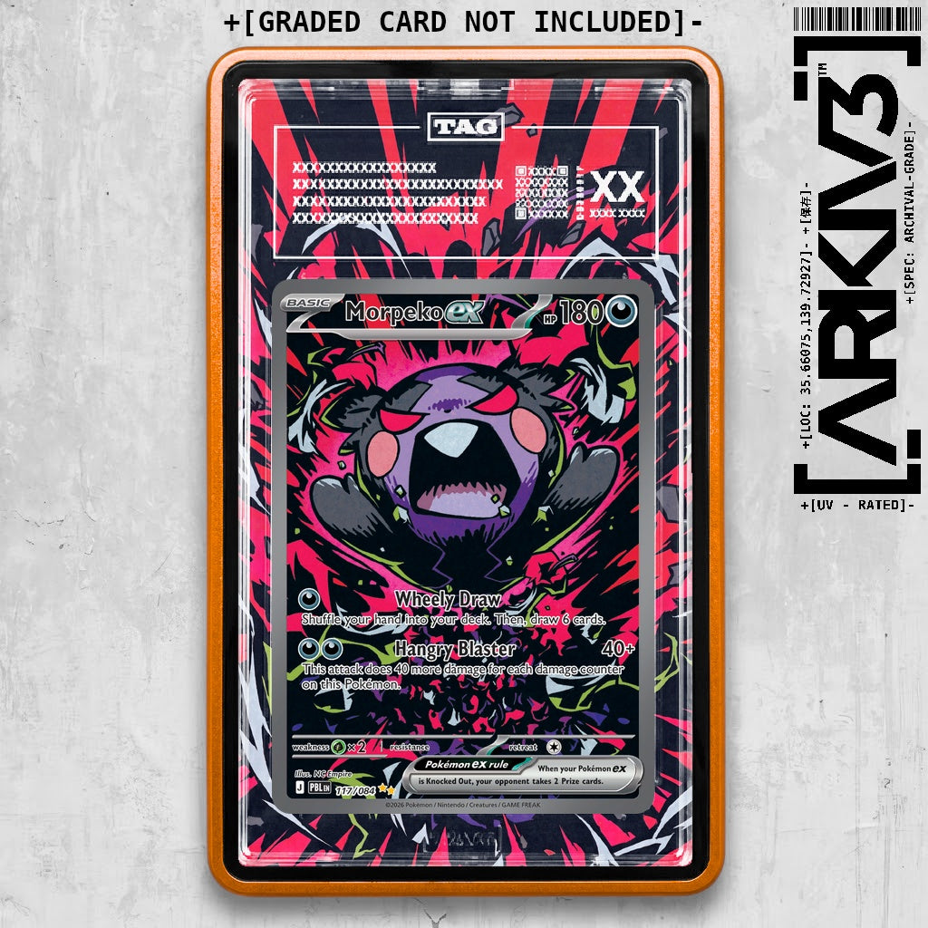 ARKIV3 TAG graded front - Orange