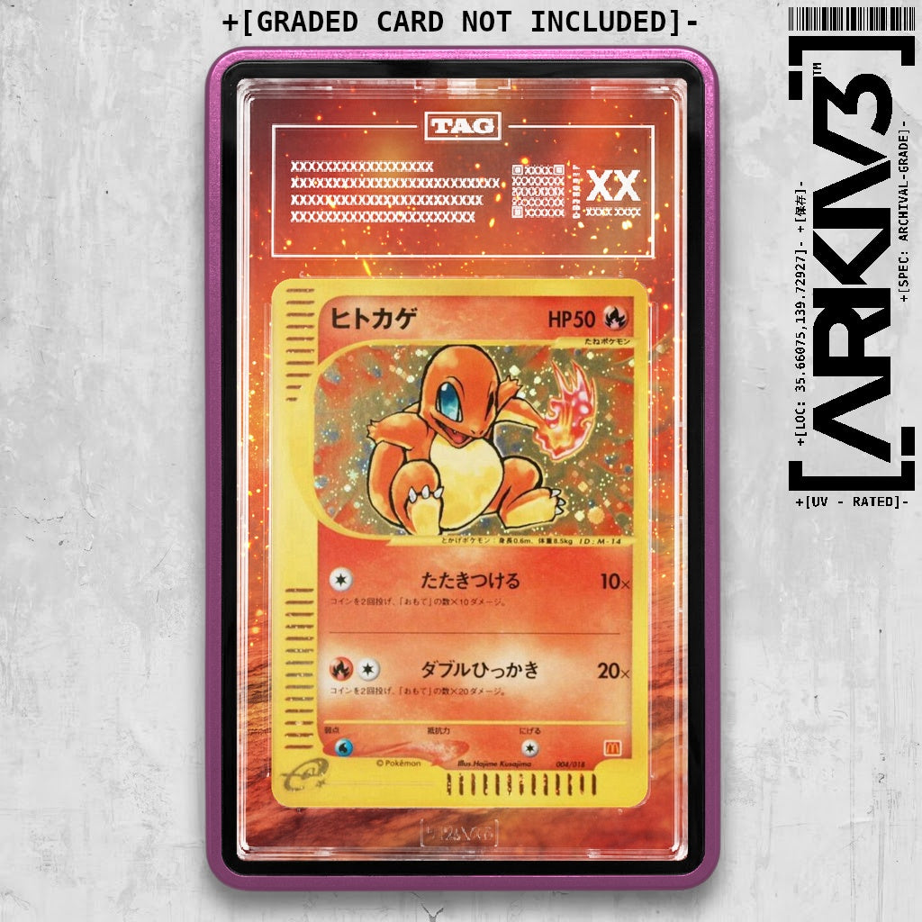 ARKIV3 TAG graded front - Purple