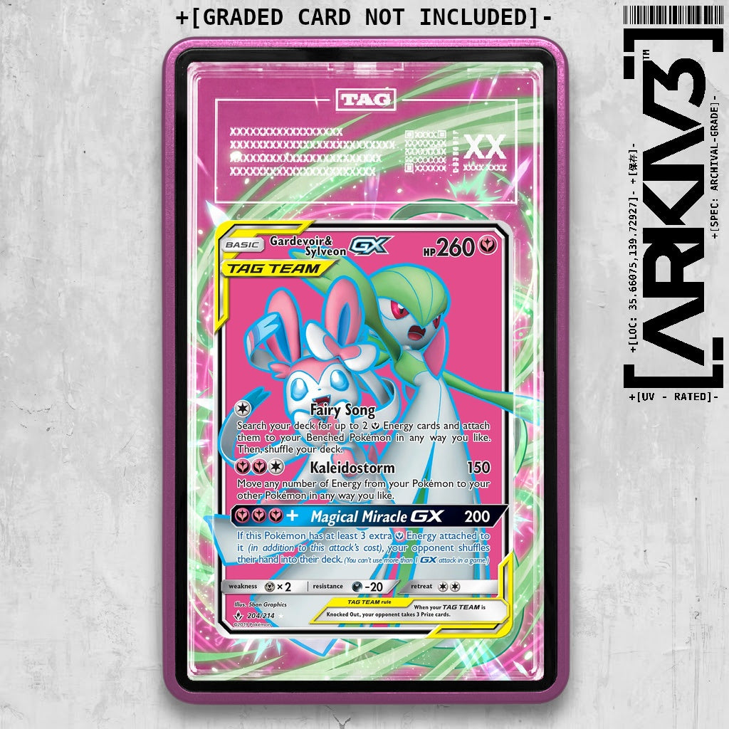 ARKIV3 TAG graded front - Purple