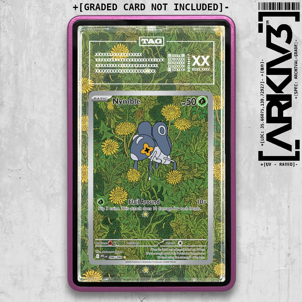 ARKIV3 TAG graded front - Purple