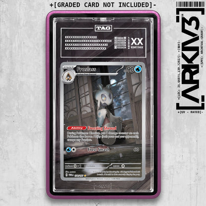 ARKIV3 TAG graded front - Purple